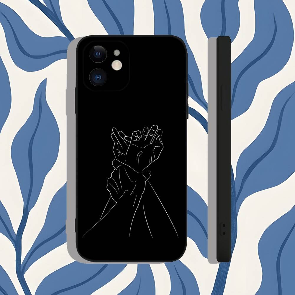 เคสโทรศัพท์ลายเส้นมินิมอลรูปคู - Phone Cases That Fit Iphone 16E บทวิจารณ์และราคา