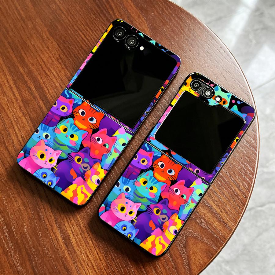 เคสโทรศัพท์แบบเต็มตัวลายแมว สำ - Phone Cases Z Flip 6 บทวิจารณ์และราคา